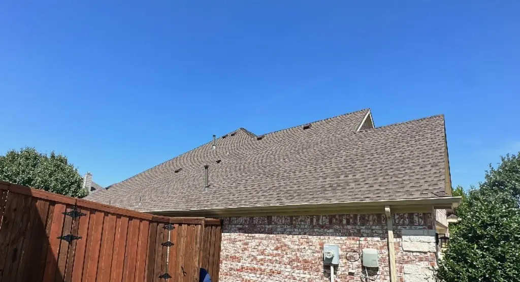 Completed roof replacement project in North Union